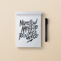 Clean And Simple Notepad And Pen